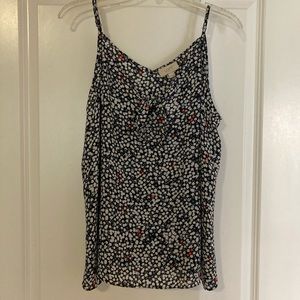 Loft Outlet Blue Tue Front Cami
